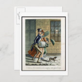 ビクター、お目出しのクリスマスと新年おめでとう シーズンポストカード (正面/裏面)