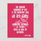 ビクター・ウゴの人生の最高の幸福 ポストカード (正面)