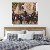 ビクター・ウゴの葬儀 キャンバスプリント (インサイチュ (寝室))