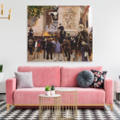 ビクター・ウゴの葬儀 キャンバスプリント (インサイチュ (リビング))