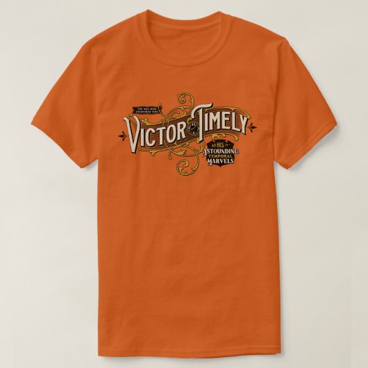 ビクター・タイムリー Tシャツ (デザイン正面)
