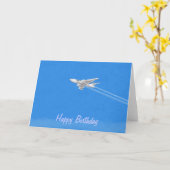 ビクターB1ボマー空白の誕生日カード カード (黄色い花)