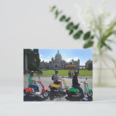 ビクトリアのスクーター ポストカード (スタンド正面)