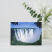 ビクトリアの滝 ザンビア アフリカ ポストカード (スタンド正面)