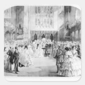 ビクトリアの結婚 スクエアシール (正面)