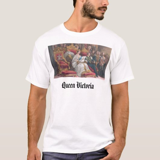 ビクトリアの統治、ビクトリア女王 Tシャツ (正面)