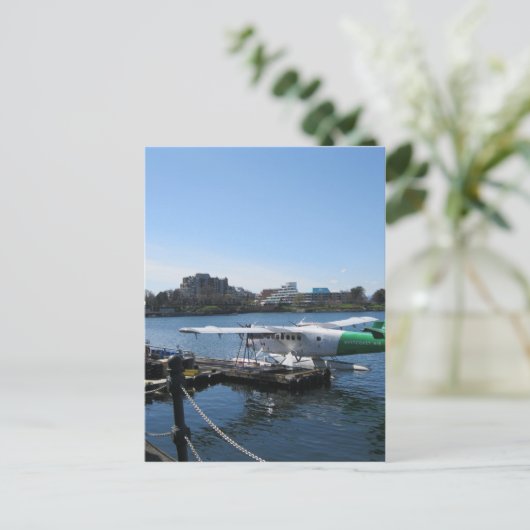 ビクトリアの風光明媚なシープレーン ポストカード (スタンド正面)