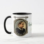 ビクトリアはパブの印を武装させます マグカップ (左)