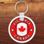 ビクトリアカナダ キーホルダー (正面)