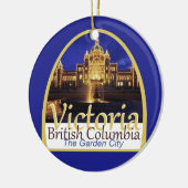 ビクトリアカナダ セラミックオーナメント (左)