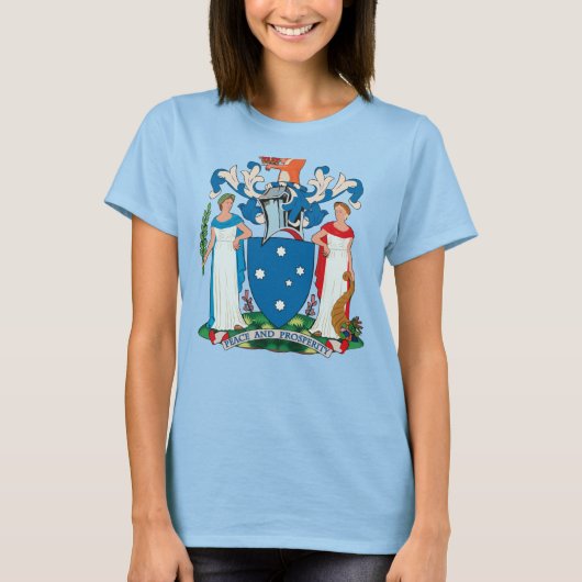 ビクトリアコートオブアームズTシャツ Tシャツ (正面)