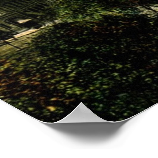 ビクトリアスクエアモントリオールヴィンテージ ポスター (角)