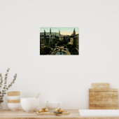 ビクトリアスクエアモントリオールヴィンテージ ポスター (キッチン)