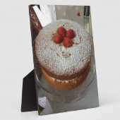 ビクトリアスポンジケーキ フォトプラーク (側面)