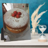 ビクトリアスポンジケーキ フォトプラーク (側面)