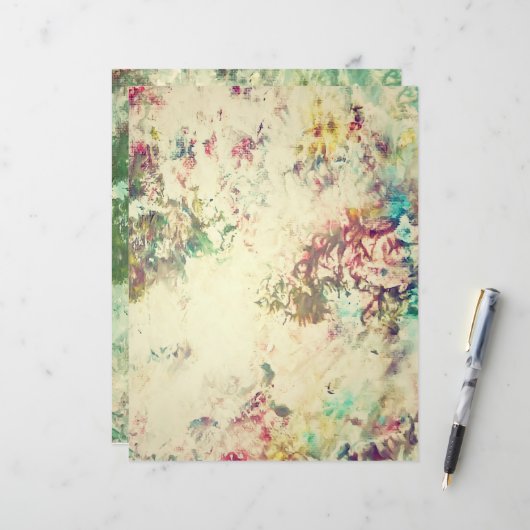 ビクトリアテクスチャヴィンテージ地球 (正面/裏面インサイチュ)