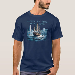 ビクトリアハーバーホンコン中国 Tシャツ