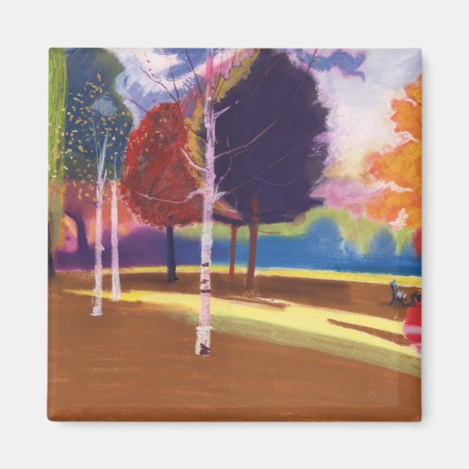 ビクトリアパークバス マグネット (正面)