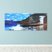 ビクトリアビーチサウスラグナ キャンバスプリント (インサイチュ (ウッドフロア))