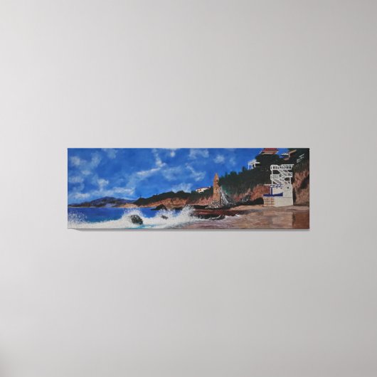 ビクトリアビーチラグーナパイレーツタワー キャンバスプリント (正面)