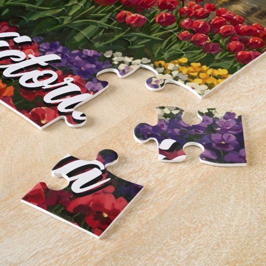 ビクトリアブリティッシュコロンビアカナダトラベル ジグソーパズル (側面)