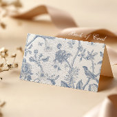 ビクトリアブルーフレッチガーデンフォールディング座席表 プレイスカード