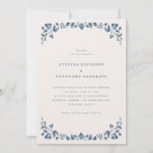 ビクトリアポートレート結婚式招待状 招待状 (正面)