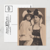 ビクトリアメリッタ&プリンセスエリザベスオブヘッセ ポストカード (正面/裏面)