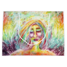 "ビクトリアリンホール著欠陥の天使"の芸術 ラージペーパーバッグ