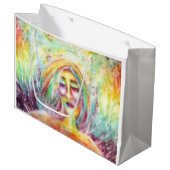 "ビクトリアリンホール著欠陥の天使"の芸術 ラージペーパーバッグ (正面アングル)