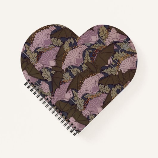 ビクトリアンこうもり ノートブック (正面)