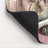 ビクトリアンでロマンチックなラブレター マウスパッド (コーナー)