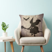 ビクトリアンで飛んでいるな魔法使いの枕 クッション (椅子)