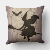 ビクトリアンで飛んでいるな魔法使いの枕 クッション (裏面)