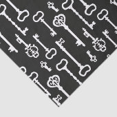 ビクトリアンで黒く及び白い鍵 薄葉紙 (詳細)