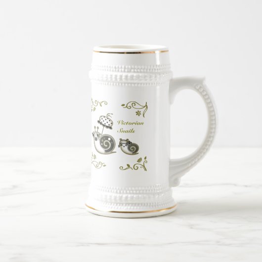 ビクトリアンなかたつむり ビールジョッキ (右)