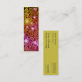 ビクトリアンなアラベスク、アラメダ スキニー名刺 (正面/裏面)