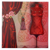 ビクトリアンなアラベスク、オフェリア- Gothique タイル (正面)