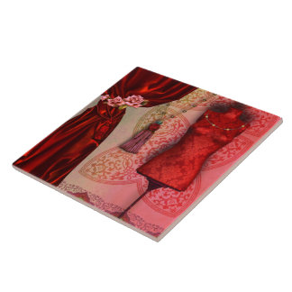 ビクトリアンなアラベスク、オフェリア- Gothique タイル