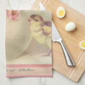 ビクトリアンなイースター上品および卵 キッチンタオル (四つ折り)