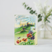 ビクトリアンなイースター シーズンポストカード (スタンド正面)