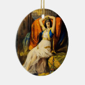 ビクトリアンなオペラクリスマスのオーナメント セラミックオーナメント (右)