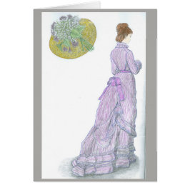 ビクトリアンなカード-愛、詩