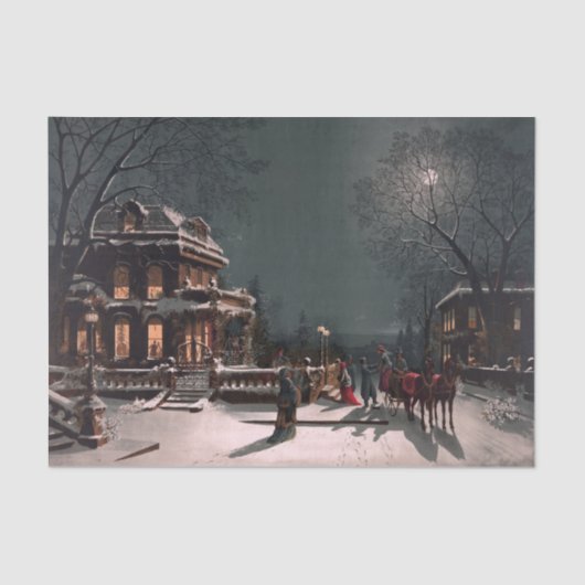 ビクトリアンなクリスマスイブ 薄葉紙 (正面)