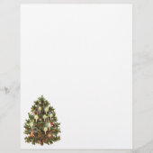 ビクトリアンなクリスマスツリーの装飾 チラシ (正面)