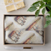 ビクトリアンなクリスマス猫 薄葉紙 (ギフト)