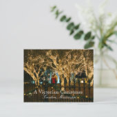 ビクトリアンなクリスマス-カントン、ミシシッピー シーズンポストカード (スタンド正面)
