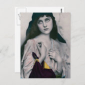 ビクトリアンなジプシーの郵便はがき ポストカード (正面/裏面)