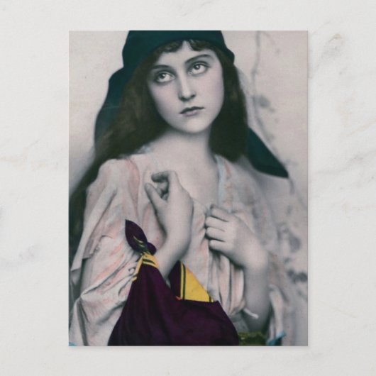 ビクトリアンなジプシーの郵便はがき ポストカード (正面)