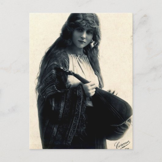 ビクトリアンなジプシーの郵便はがき ポストカード (正面)